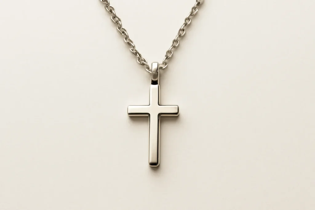 evangelisches kreuz kette