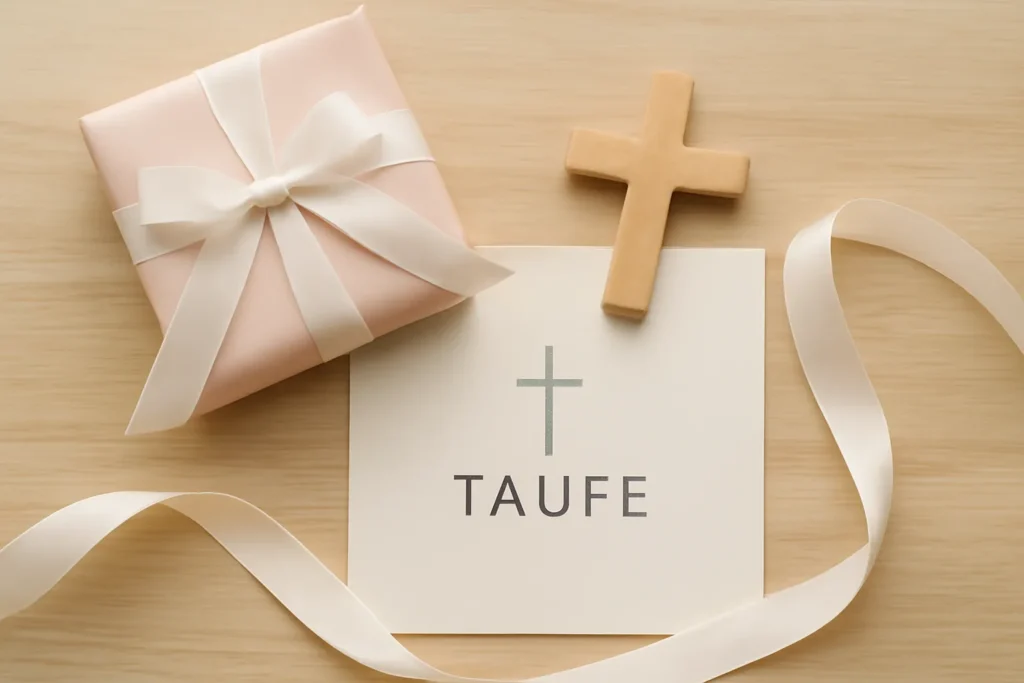 geschenk taufe