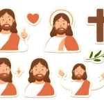 Stickers Jesus – Die besten Jesus-Sticker für Motivation, Bibelverse & DIY-Deko stickers jesus