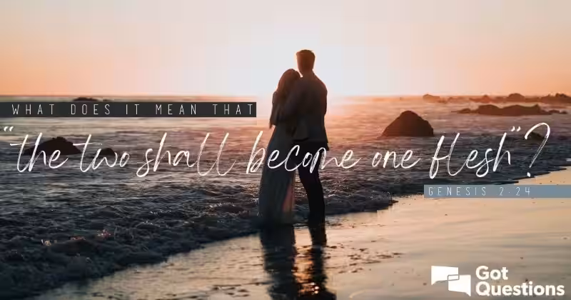 The Profound Meaning of "The Two Shall Become One Flesh" in Religion