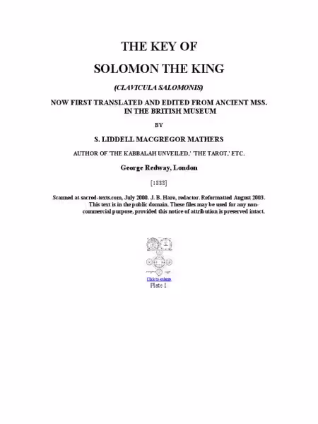 Unveiling the Enigmatic Book of Solomon: A Religious Exploration Unveiling the Enigmatic Book of Solomon: A Religious Exploration
