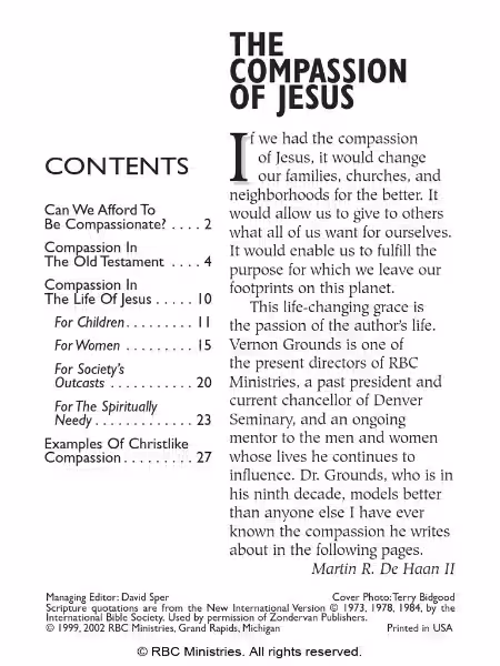 Compassion: The Heart of Jesus's Message and Its Relevance Today Compassion: The Heart of Jesus's Message and Its Relevance Today