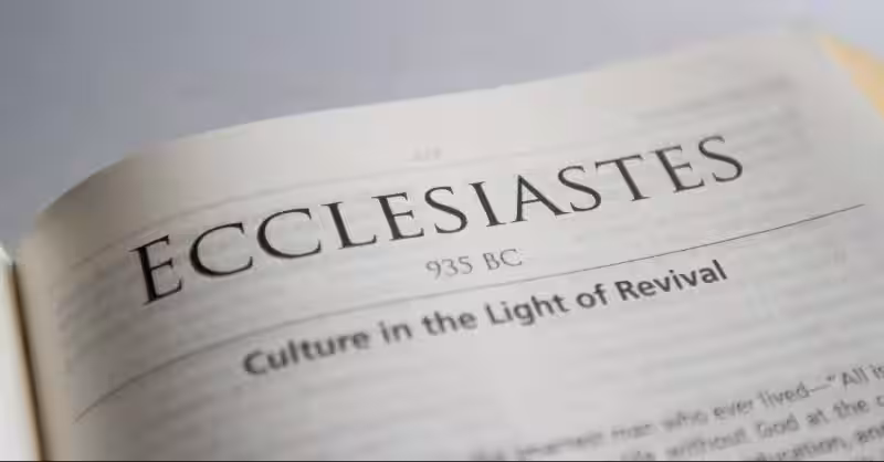 Unlocking Wisdom: A Journey Through Ecclesiastes