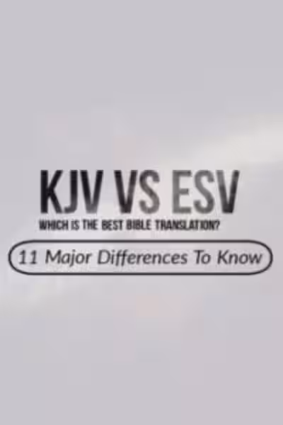 Choosing Your Bible: ESV vs. KJV – A Deep Dive