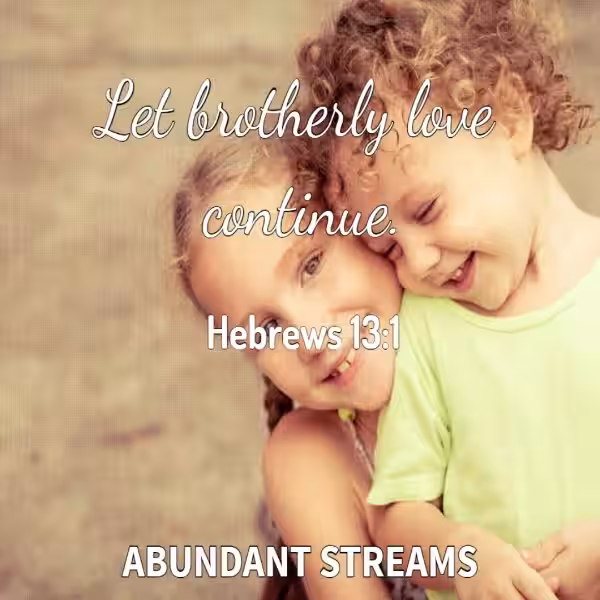 The Sacred Tapestry of Brotherly Love: Weaving Connections Through Scripture