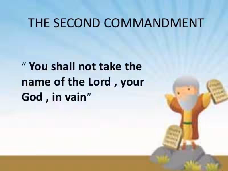 Understanding the Second Commandment: Honoring God's Name Understanding the Second Commandment: Honoring God's Name