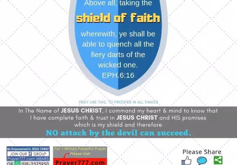 Taking Up the Shield of Faith: A Practical Guide