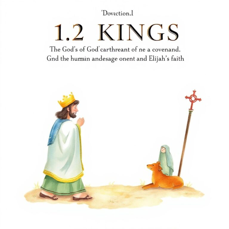 Commentary on 1 Kings: God’s Covenant, Human Leadership, and Elijah’s Faith