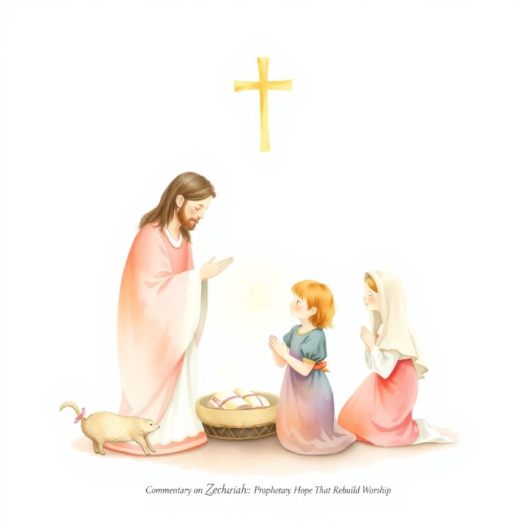 Commentary on Zechariah: Prophetic Hope That Rebuilds Worship