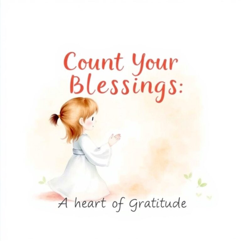 Count Your Blessings: Name Them One by One Bible Verse—A Heart of Gratitude