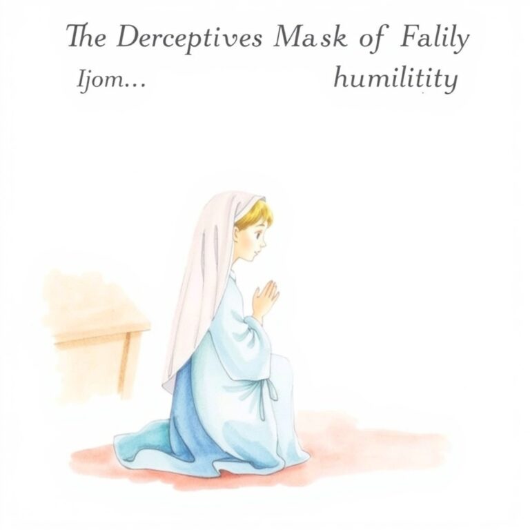 The Deceptive Mask of False Humility: Recognizing and Overcoming It in Religious Practice The Deceptive Mask of False Humility: Recognizing and Overcoming It in Religious Practice