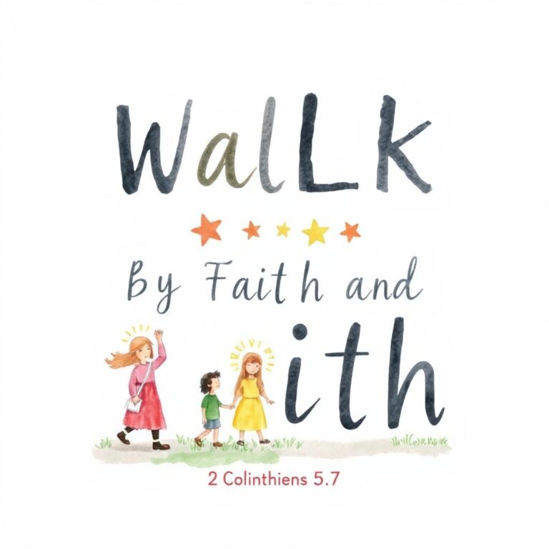 Walk by Faith Bible Verse (2 Corinthians 5:7): What It Means to Trust God Walk by Faith Bible Verse (2 Corinthians 5:7): What It Means to Trust God