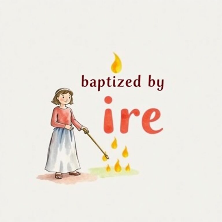 What Does “Baptized by Fire Bible Verse” Mean? Scripture, Fire, and Faith