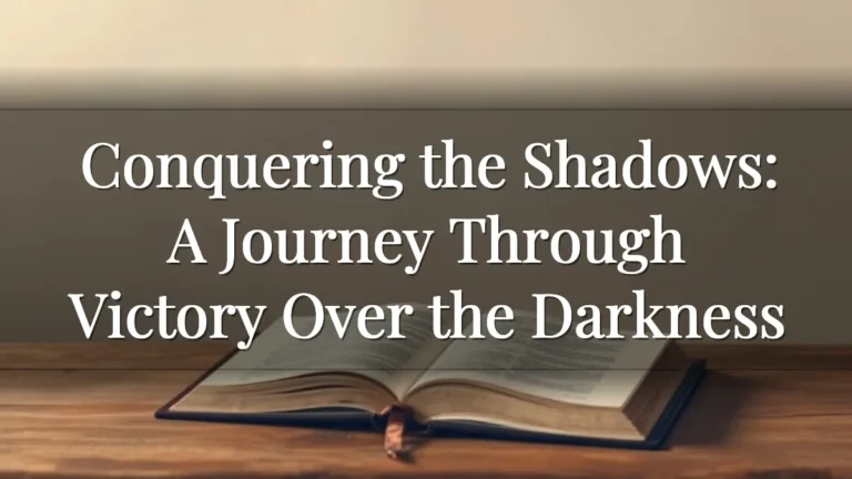 Conquering the Shadows: A Journey Through Victory Over the Darkness