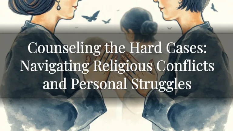 Counseling the Hard Cases: Navigating Religious Conflicts and Personal Struggles Counseling the Hard Cases: Navigating Religious Conflicts and Personal Struggles