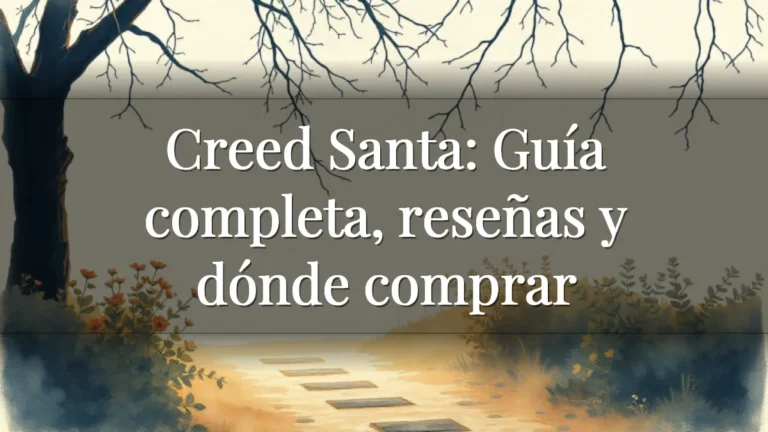 Creed Santa: Guía completa, reseñas y dónde comprar