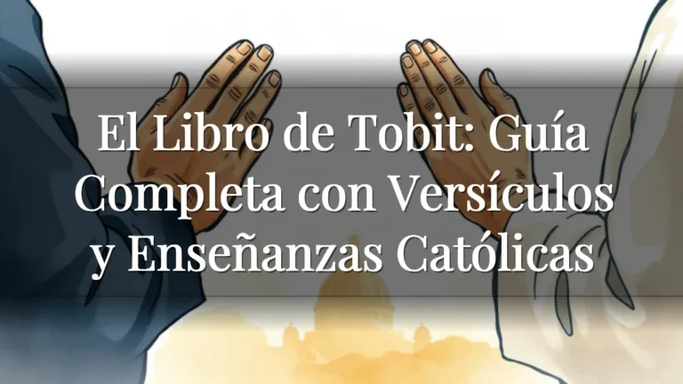 El Libro de Tobit: Guía Completa con Versículos y Enseñanzas Católicas