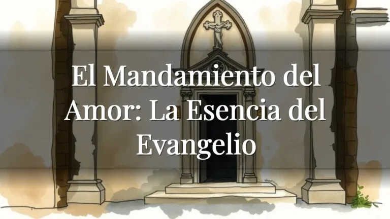 El Mandamiento del Amor: La Esencia del Evangelio