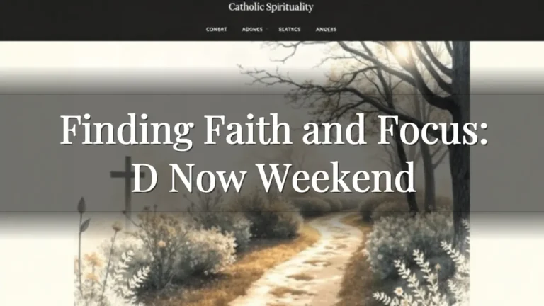 Finding Faith and Focus: D Now Weekend