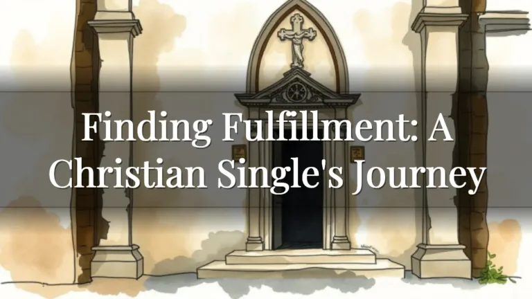 Finding Fulfillment: A Christian Single's Journey Finding Fulfillment: A Christian Single's Journey