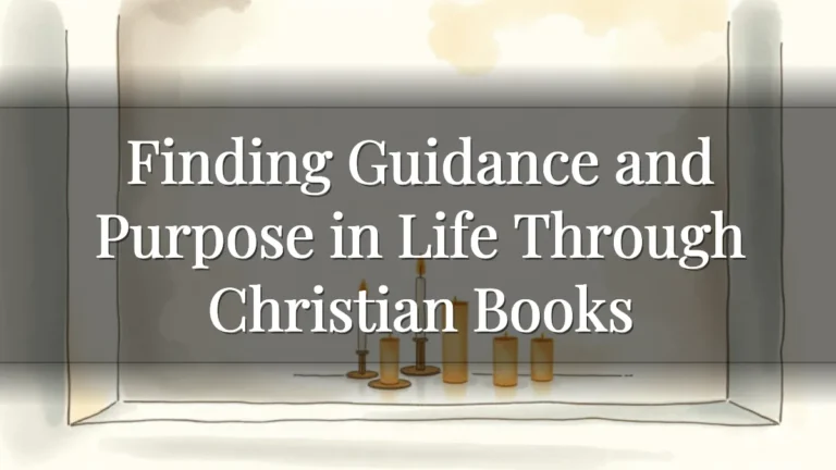 Finding Guidance and Purpose in Life Through Christian Books