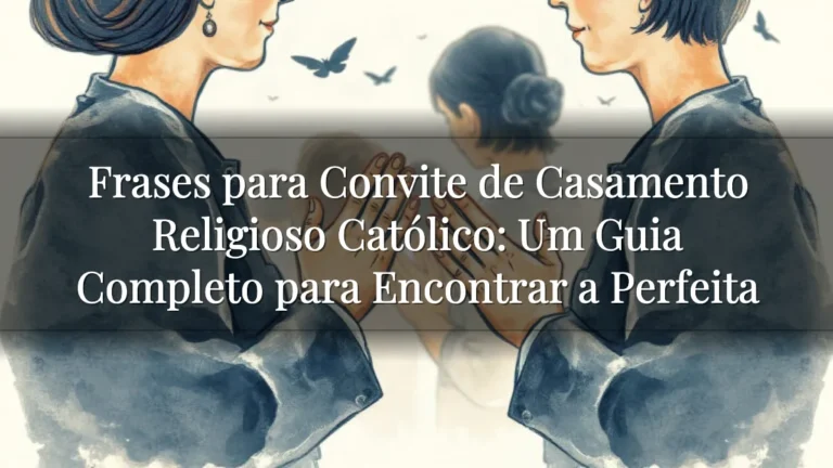 Frases para Convite de Casamento Religioso Católico: Um Guia Completo para Encontrar a Perfeita Frases para Convite de Casamento Religioso Católico: Um Guia Completo para Encontrar a Perfeita