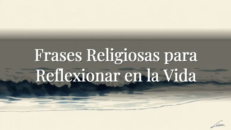Frases Religiosas para Reflexionar en la Vida Frases Religiosas para Reflexionar en la Vida