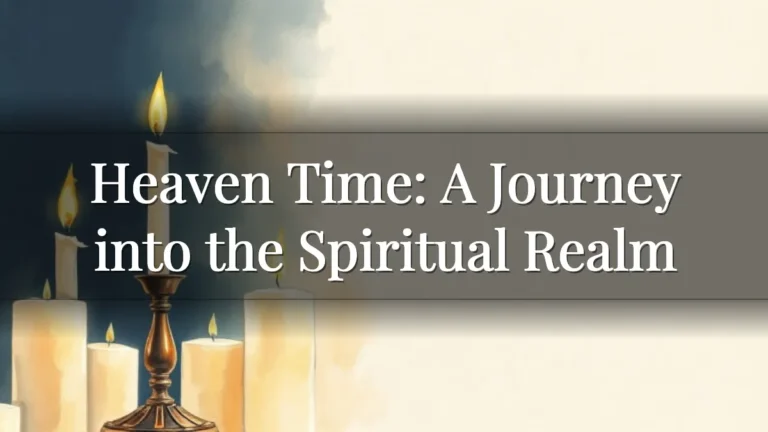 Heaven Time: A Journey into the Spiritual Realm