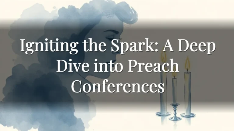 Igniting the Spark: A Deep Dive into Preach Conferences Igniting the Spark: A Deep Dive into Preach Conferences