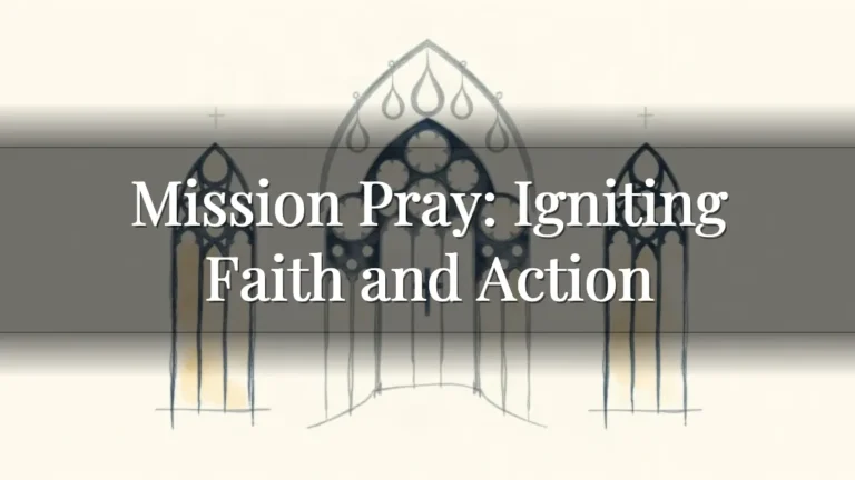 Mission Pray: Igniting Faith and Action