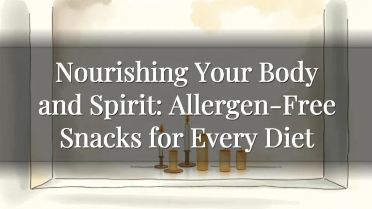 Nourishing Your Body and Spirit: Allergen-Free Snacks for Every Diet