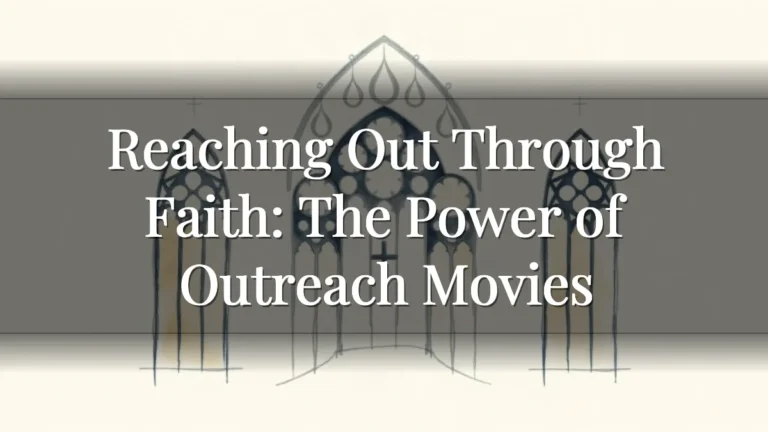 Reaching Out Through Faith: The Power of Outreach Movies