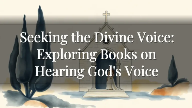 Seeking the Divine Voice: Exploring Books on Hearing God's Voice