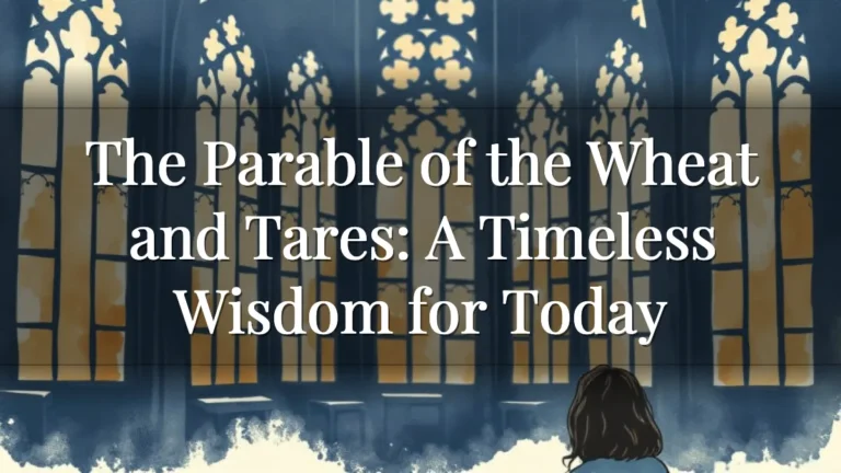 The Parable of the Wheat and Tares: A Timeless Wisdom for Today The Parable of the Wheat and Tares: A Timeless Wisdom for Today