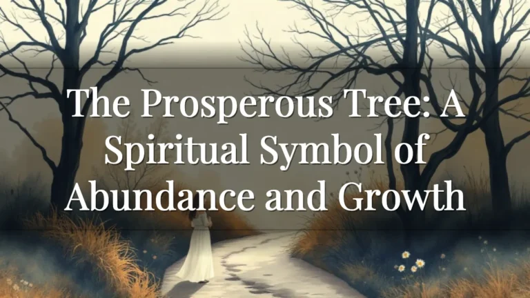 The Prosperous Tree: A Spiritual Symbol of Abundance and Growth