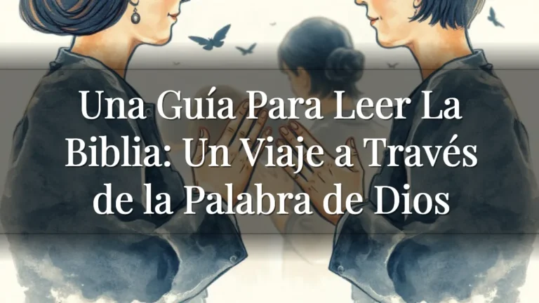 Una Guía Para Leer La Biblia: Un Viaje a Través de la Palabra de Dios Una Guía Para Leer La Biblia: Un Viaje a Través de la Palabra de Dios
