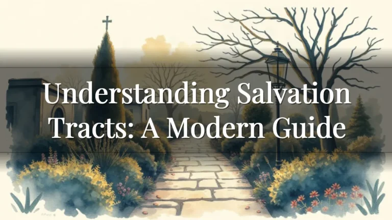 Understanding Salvation Tracts: A Modern Guide