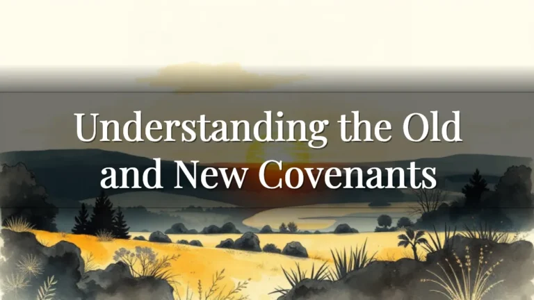 Understanding the Old and New Covenants
