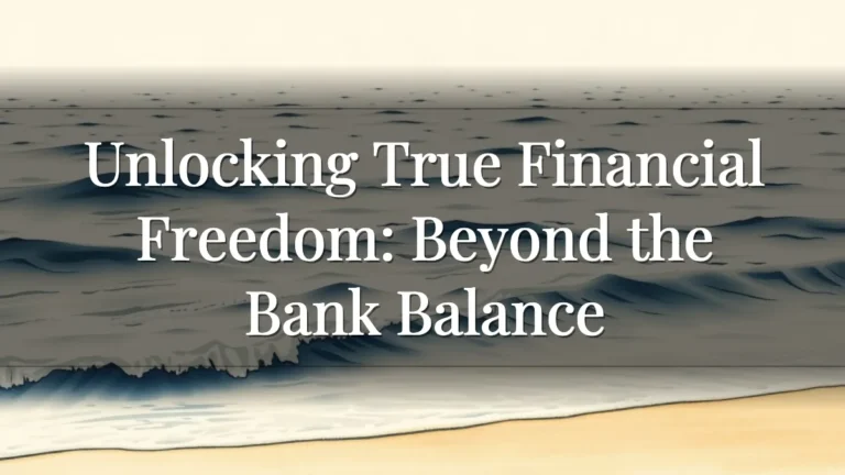 Unlocking True Financial Freedom: Beyond the Bank Balance