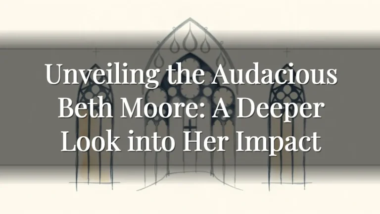 Unveiling the Audacious Beth Moore: A Deeper Look into Her Impact Unveiling the Audacious Beth Moore: A Deeper Look into Her Impact