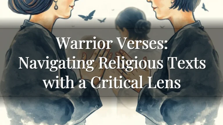 Warrior Verses: Navigating Religious Texts with a Critical Lens