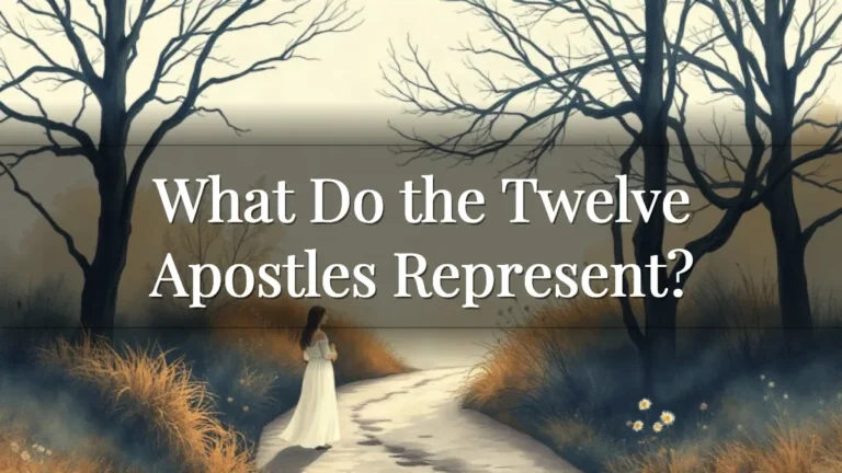 What Do the Twelve Apostles Represent?