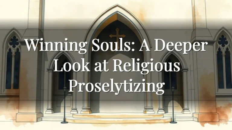 Winning Souls: A Deeper Look at Religious Proselytizing Winning Souls: A Deeper Look at Religious Proselytizing