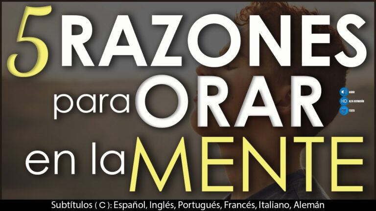 5 razones para orar