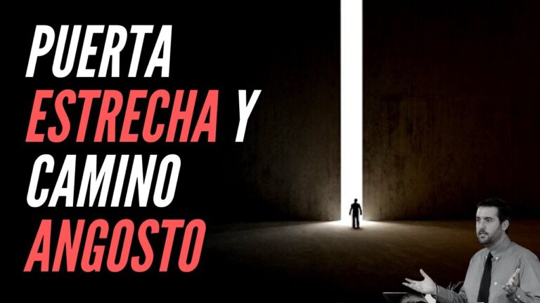 ancho es el camino que lleva a la perdicion