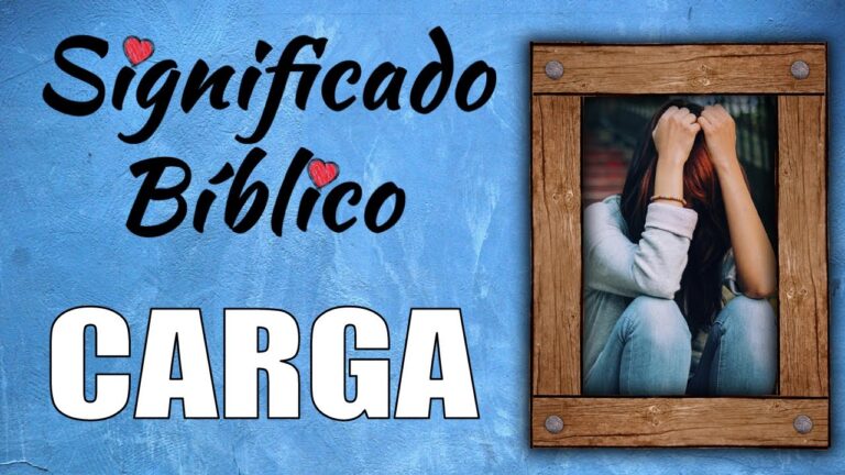 cargas espirituales biblia