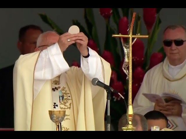 consagracion del pan y vino