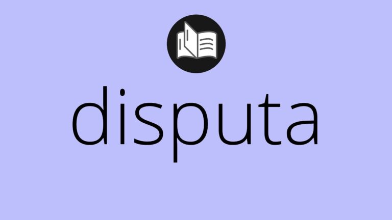 disputa significado biblico