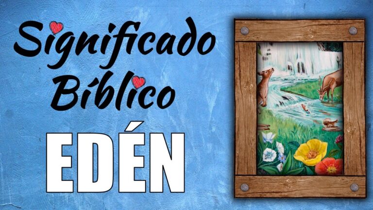 eden significado biblico