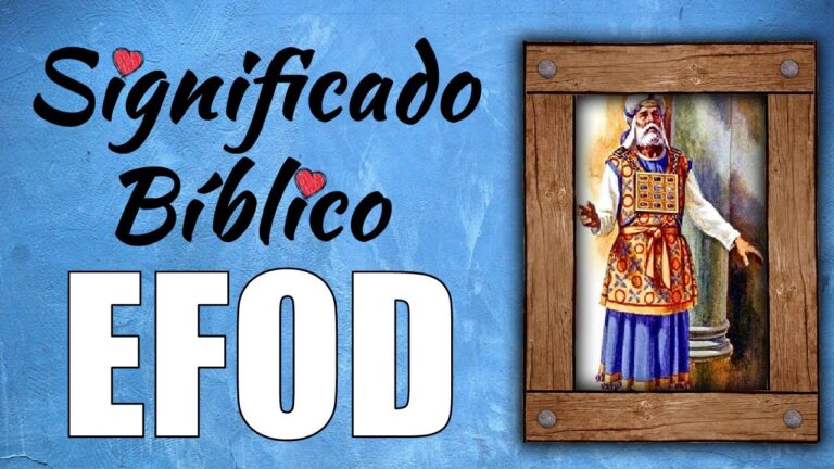 efod significado biblico